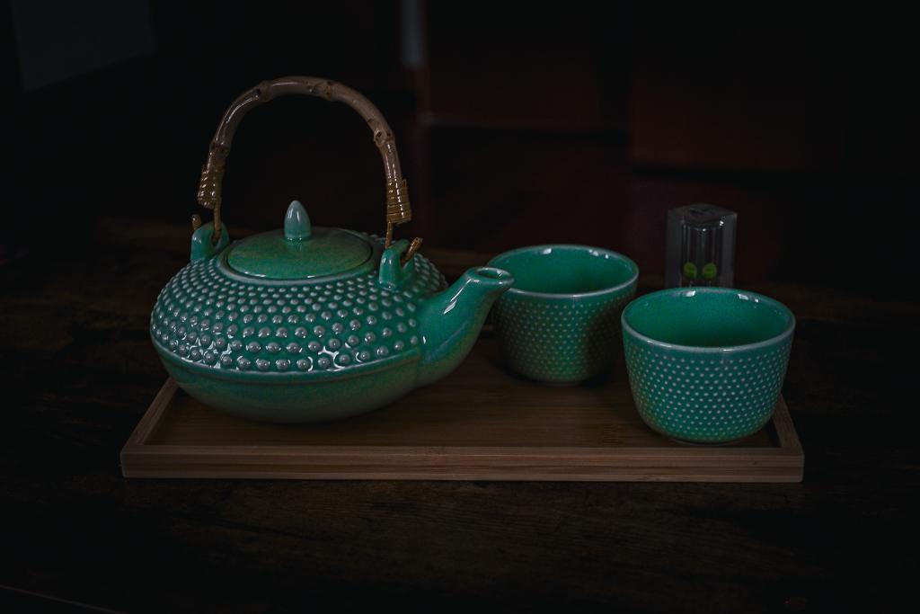 Green tea pot for my black tea