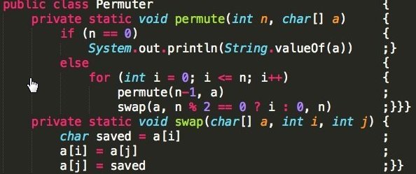 Horror code